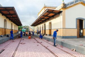 Prefeitura da Vitória inicia revitalização do pátio ferroviário