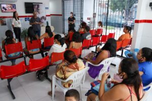 Prefeitura promove ações integradas no Centro de Saúde da Mulher