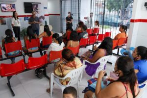 Prefeitura promove ações integradas no Centro de Saúde da Mulher