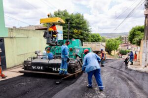Programa Pavimenta Vitória contempla ruas do bairro da Bela Vista