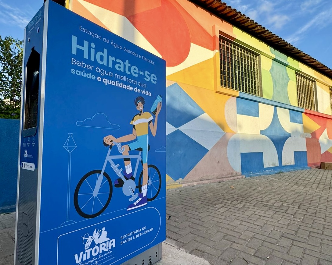 Prefeitura de Vitória de Santo Antão revoluciona com estações de hidratação com água gelada