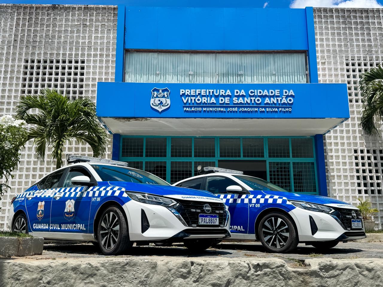 Guarda Municipal de Vitória de Santo Antão recebe duas novas viaturas e amplia estrutura de patrulhamento