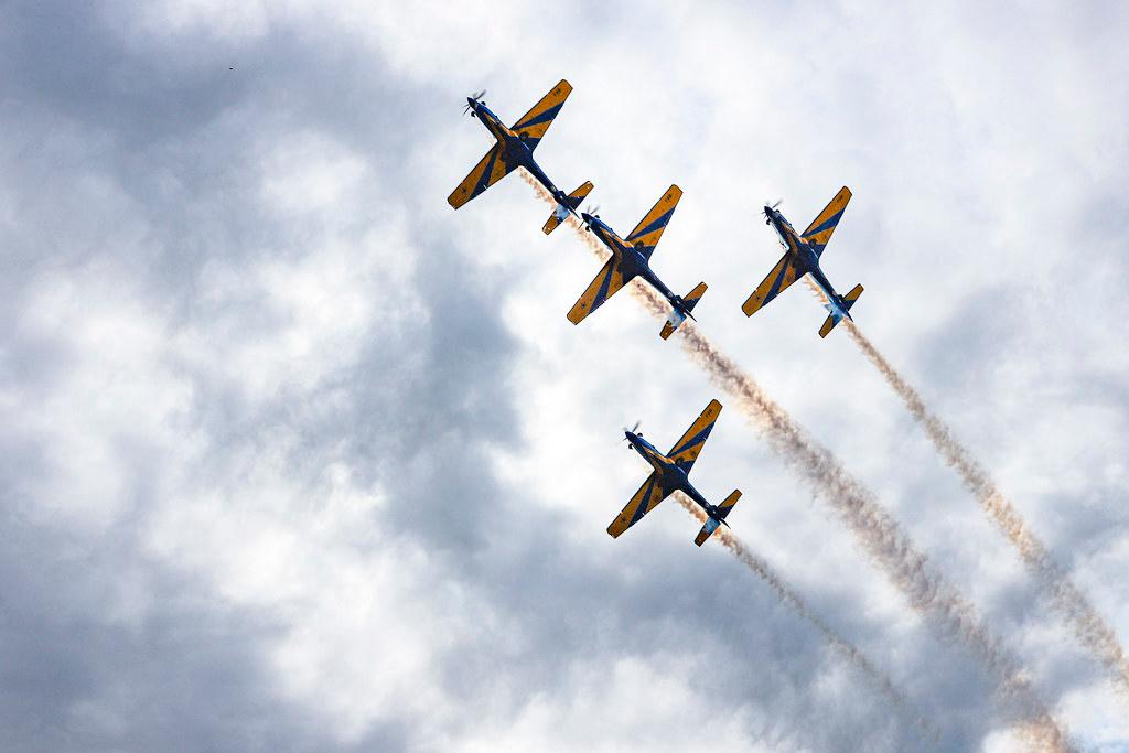 Esquadrilha da Fumaça se apresenta em Vitória de Santo Antão no dia 18 de março