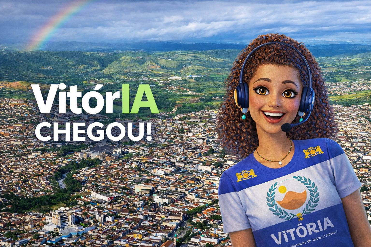 Vitória lança a “VitórIA”, assistente virtual de atendimento ao cidadão com Inteligência Artificial