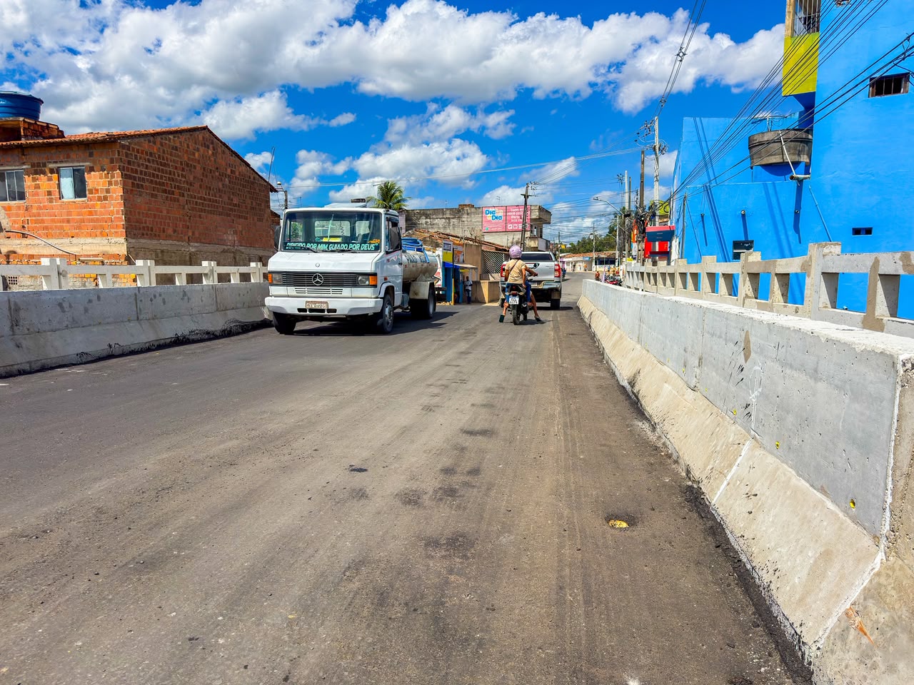 Obras avançam e Ponte da Pitada é liberada para veículos